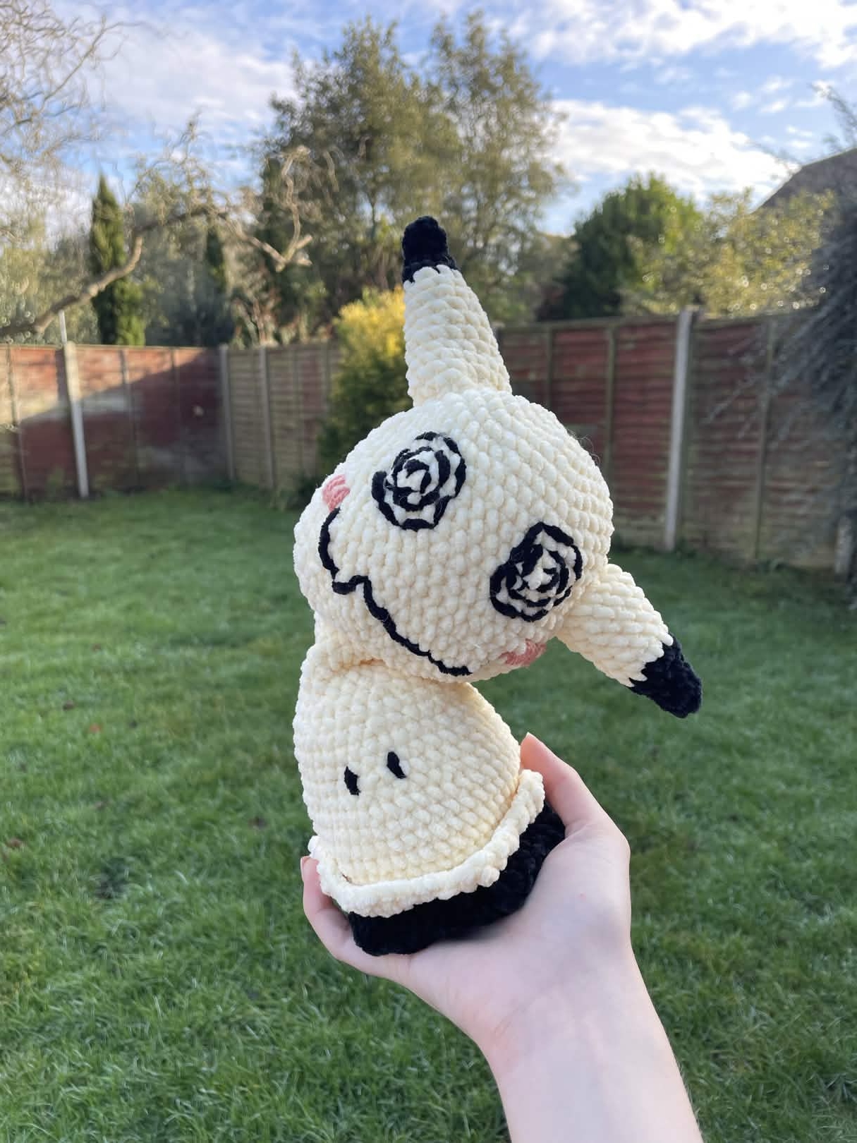 Poke Yellow Ghost Plushie